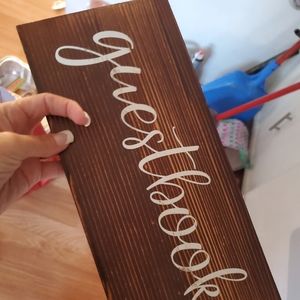 Guestbook sign